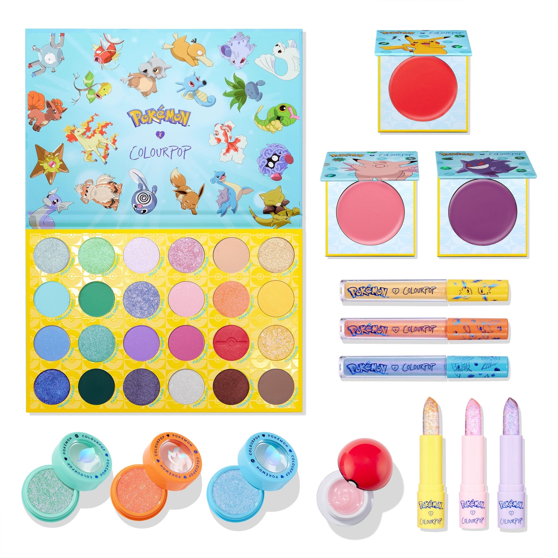 Pokémon x ColourPop Collection - Home Choice