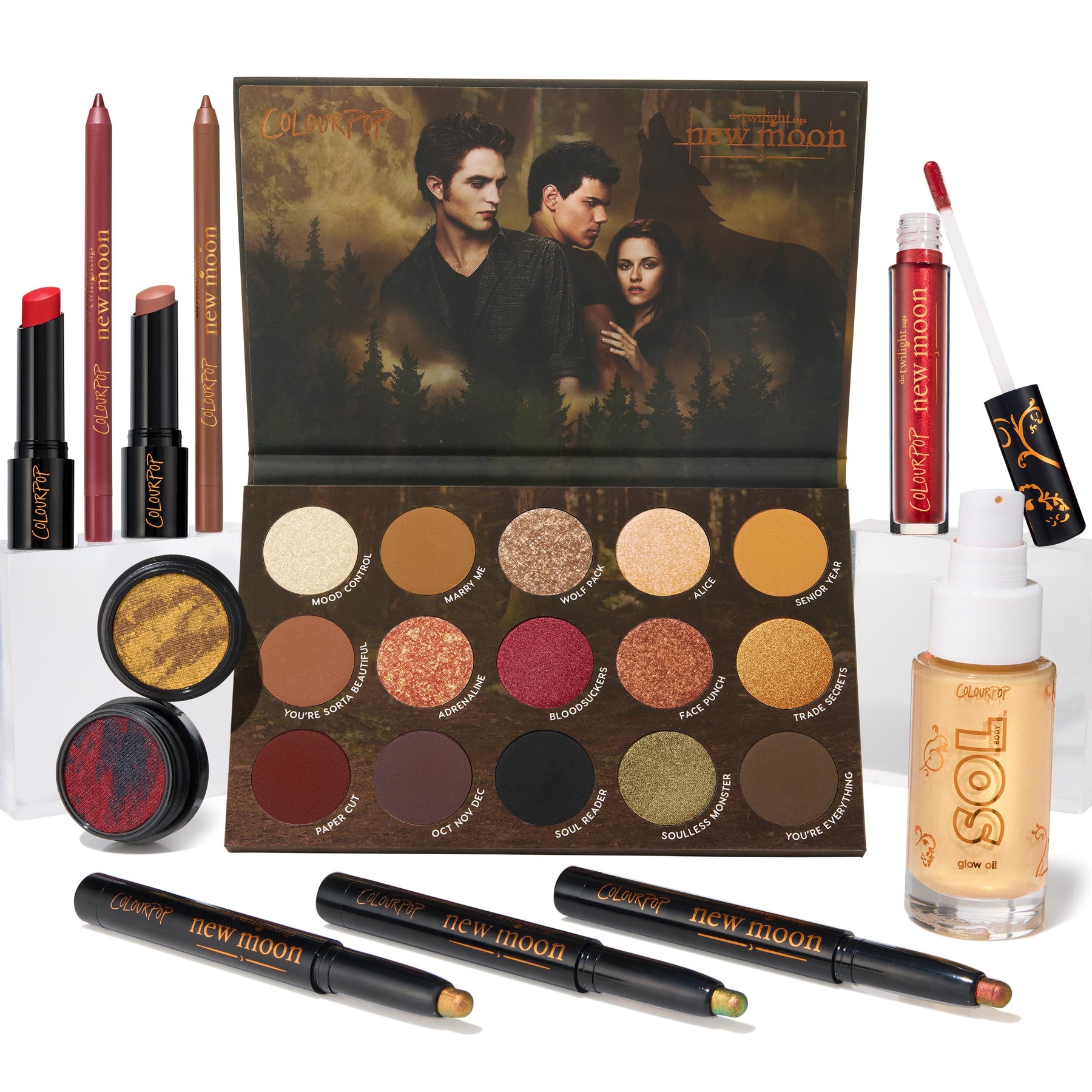 Twilight New Moon x ColourPop Full Collection - Essential Set