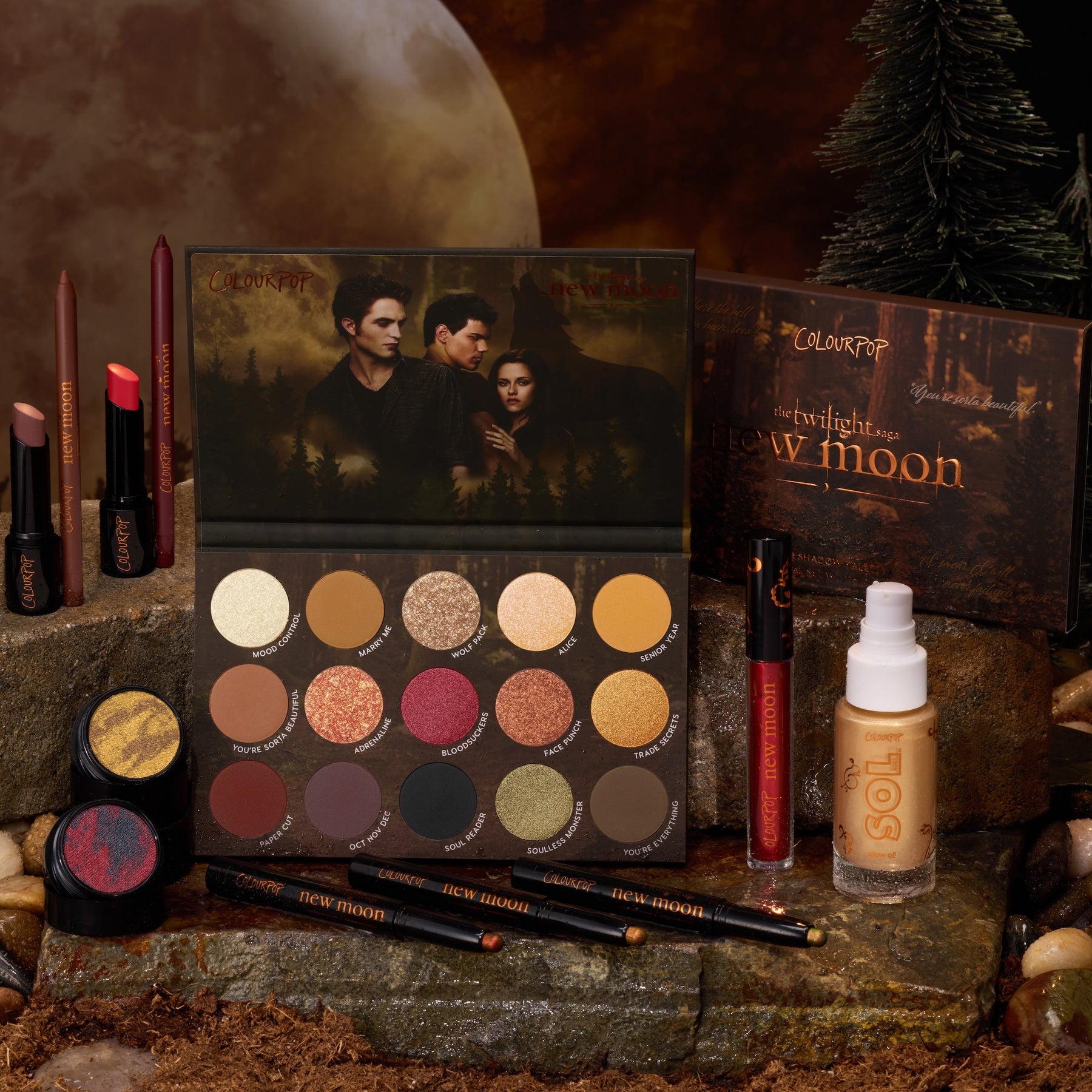 Twilight New Moon x ColourPop Full Collection - Essential Set